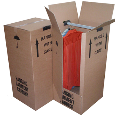 3 x Extra Large Double Wall Wardrobe Removal Boxes 20